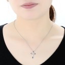 Pendentif croix pour femmes D730 6