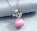 Pendentif en argent pour femme Pomme J1219 2