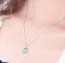 Pendentif en argent pour femme Pomme J1219 7