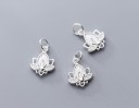 Pendentif féminin avec fleur 3