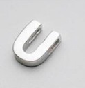 Pendentif féminin avec la lettre de l'alphabet D430 25