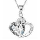 Pendentif Femme 2 Cœurs J847 4