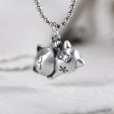 Pendentif femme chat 2