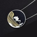 Pendentif femme désert 7