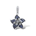 Pendentif femme fleur D767 1