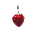 Pendentif femme fraise 1