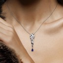 Pendentif femme léopard 5
