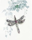 Pendentif femme libellule 3