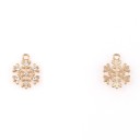Pendentif flocon de neige 10 pcs 2