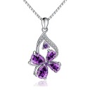 Pendentif pour femme avec améthyste 2