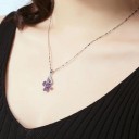 Pendentif pour femme avec améthyste 1