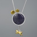 Pendentif pour femme avec chien 1