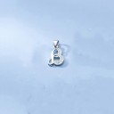 Pendentif pour femme avec lettre de l'alphabet 5