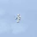 Pendentif pour femme avec lettre de l'alphabet 9