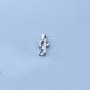 Pendentif pour femme avec lettre de l'alphabet 10