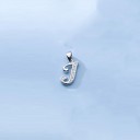Pendentif pour femme avec lettre de l'alphabet 13