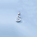 Pendentif pour femme avec lettre de l'alphabet 22