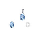Pendentif pour femme avec topaze 3