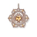 Pendentif rond D617 10