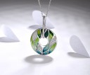 Pendentif rond pour femme 6