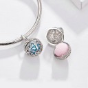 Pendentif rond pour femmes D705 2