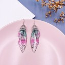 Pendientes colgantes de alas para mujer 25