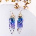 Pendientes colgantes de alas para mujer 6