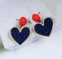 Pendientes colgantes de corazón para mujer G1353 1