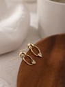 Pendientes colgantes de corazón para mujer G1354 2