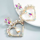 Pendientes colgantes de corazón para mujer G524 12
