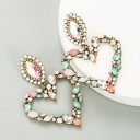 Pendientes colgantes de corazón para mujer G524 13