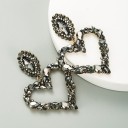 Pendientes colgantes de corazón para mujer G524 14