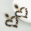 Pendientes colgantes de corazón para mujer G524 3