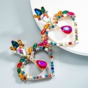 Pendientes colgantes de corazón para mujer G524 10