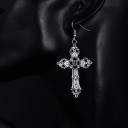 Pendientes colgantes de cruz para mujer G783 2