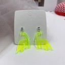 Pendientes colgantes de dinosaurio para mujer 3