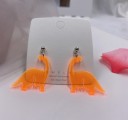 Pendientes colgantes de dinosaurio para mujer 5