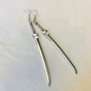 Pendientes colgantes de espada para mujer G596 7