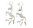 Pendientes colgantes de esqueleto para mujer 1