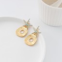 Pendientes colgantes de estrella de mar para mujer 3