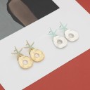 Pendientes colgantes de estrella de mar para mujer 1