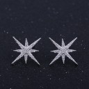 Pendientes colgantes de estrella para mujer G821 4