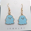Pendientes colgantes de fantasma para mujer 5