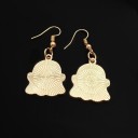 Pendientes colgantes de fantasma para mujer 2