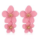 Pendientes colgantes de flores para mujer 8