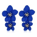 Pendientes colgantes de flores para mujer 10