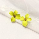 Pendientes colgantes de flores para mujer G1004 6
