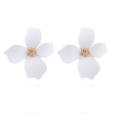 Pendientes colgantes de flores para mujer G1004 5