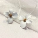 Pendientes colgantes de flores para mujer G1004 2