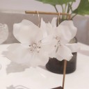 Pendientes colgantes de flores para mujer G1041 6